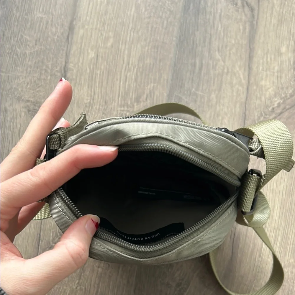 Urban Outfitters Green Messenger Bag with Adjustable Strap